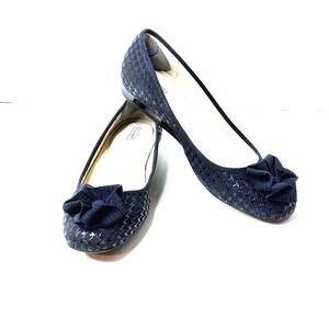 Alex Marie, Navy, Suede Loafers. 9M